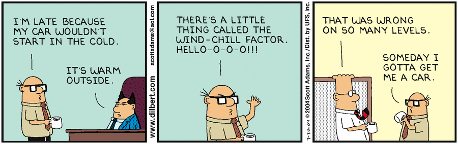 Dilbert Cartoon